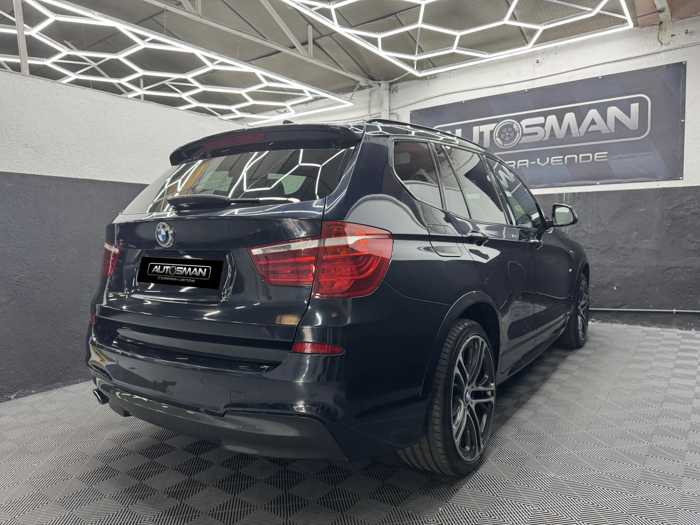 BMW X3 sDrive18d 2016 Diésel Negro - Detalle